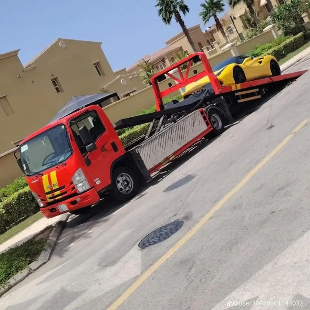 صورة عميل راضٍ عن خدمة سطحة جدة